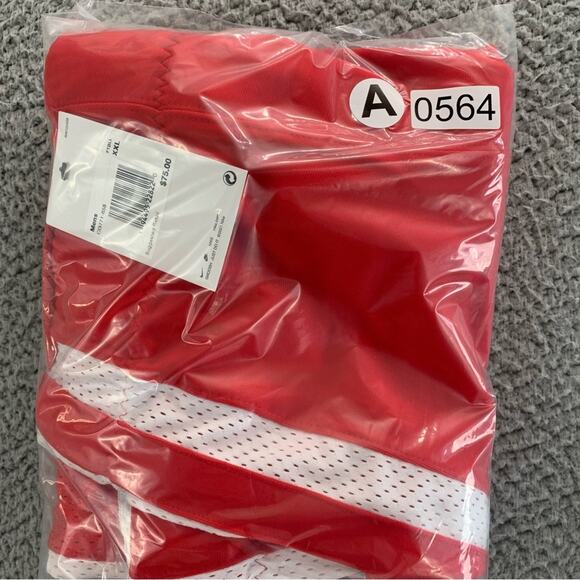 Nike Stock Vapor Pro Game Football Men Pant Red/White CI3771-658 NWT  Size: XXL - Picture 9 of 9